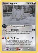 Snow Rayquaza