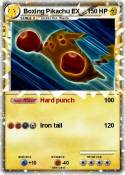 Boxing Pikachu