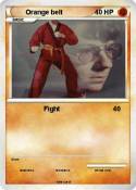 Orange belt