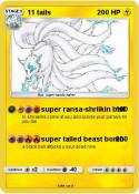 11 tails
