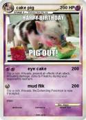 cake pig