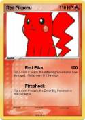 Red Pikachu
