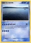 water in real