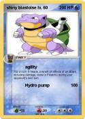 shiny blastoise
