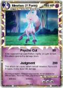 Mewtwo (Y Form)