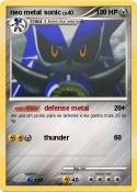 neo metal sonic