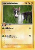 chat mathématiq