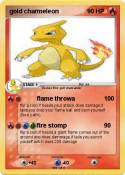 gold charmeleon
