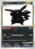 dark pikachu