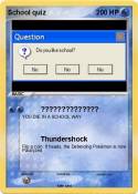 School quiz