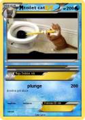 toilet cat