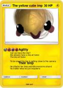 The yellow cuti