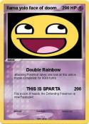 llama yolo face