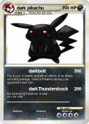 dark pikachu