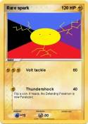 Rare spark