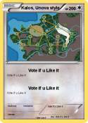 Kalos, Unova