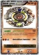 bandit golem