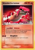 Groudon fou