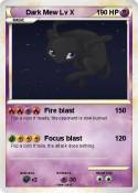 Dark Mew Lv