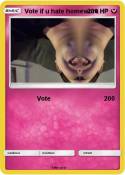 Vote if u hate