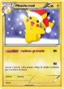 Pikachu noel