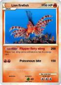 Lion firefish