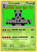 no no panda