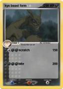 kyo beast form