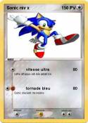Sonic niv x