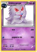 licking gengar