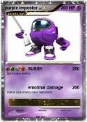 purple impostor