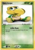 Baby koopa