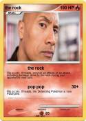the rock