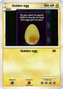 Golden egg