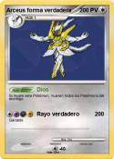 Arceus forma