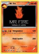 Mr. fire