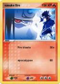 sasuke fire