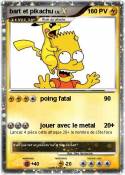 bart et pikachu