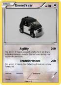 Emmet's car