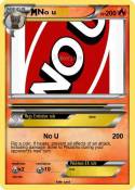 No u