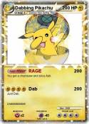 Dabbing Pikachu