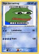 Pepe the sad