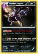 Mewtwo origine