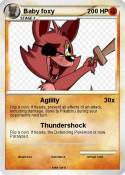 Baby foxy