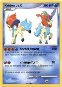 Keldeo Lv.X