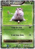 hamster golf