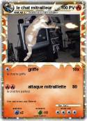le chat mitrail