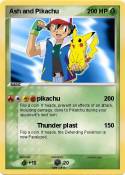 Ash and Pikachu