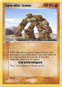 Carte effet: