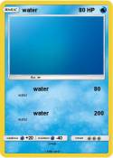 water